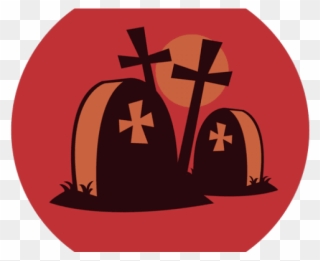 Halloween Graveyard Clipart - Png Download
