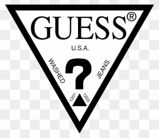 Guess Jeans Logo Png - Guess Logo Black Clipart