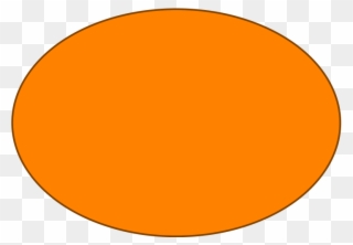 Round Double Compatible With Cranksets Fsa Comet Afterburner - Transparent Circle Orange Png Clipart