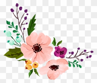 100's Of Applique Patterns For Your Craft Project From - Clip Art Tea Party Flowers - Png Download