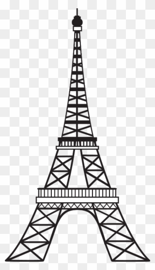 Largest Collection Of Free To Edit Paris@crambapoly15 - Molde Torre Eiffel Para Imprimir Clipart