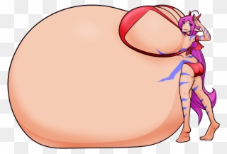 Nagala By Riddleaugust Body Inflation Know Your - Inflation Body Belly Girl Clipart