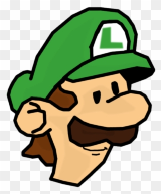 Smug-ass Luigi Clipart