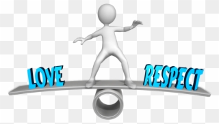 Balance Love Respect - Balancing Demand And Supply Clipart