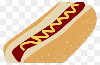 Hot Lunch Day - Hot Dog Sticker Clipart