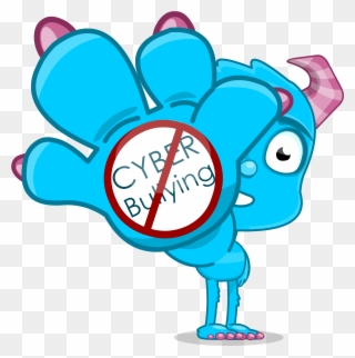 Cyber Bullying And Internet Safety - Stop Cyber Bullying Cartoon Clipart