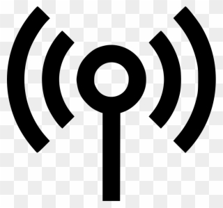 Antena Wifi Signal Waves Wireless Svg Png Icon Free - Wireless Icon Clipart