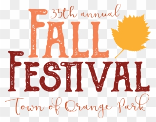 Town Of Orange Park Fall Festival - Orange Park Fall Festival Clipart