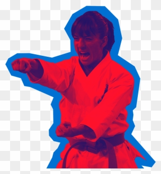 I Practice Karate - Karate Clipart