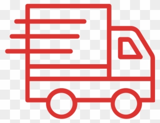 Expedited Trucking - Transport Management System Icon Clipart
