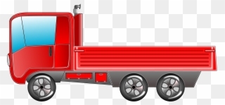 Truck Clipart Long Truck - Mini Truck Clip Art - Png Download