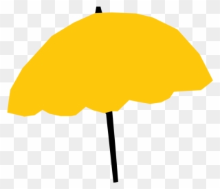 Computer Icons Raster Graphics 2014 Hong Kong Protests - Png Yellow Umbrella Clipart