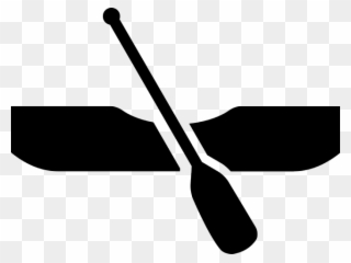 Rowing Clipart Paddle - Icono Piragua Png Transparent Png