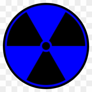 Radioactive Symbol Vector Clip Art - Circle - Png Download