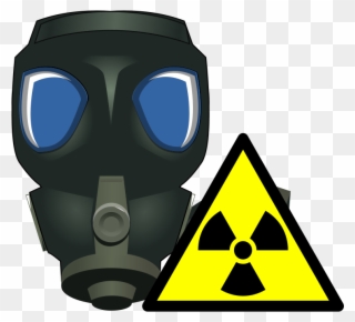 Radioactive Clipart Personal Protective Equipment - Toxic2 Toxic2 Oval Ornament - Png Download
