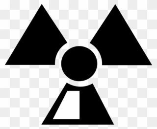 Nuclear Energy Radiation Symbol Image Illustration - Clipart Radiation Symbol - Png Download