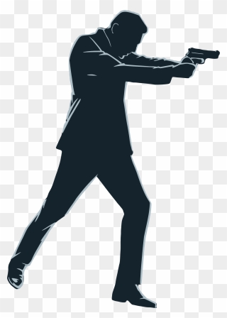 Firearm Computer Icons Gun Download Image File Formats - Man Shooting Gun Png Clipart