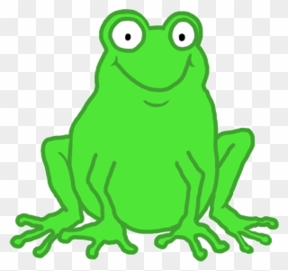 Crazy Frog Looking At You Frog Drawing, Funny Frogs, - Dibujo De Un Sapo Animado Clipart