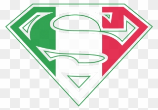 Superman Italian Shield Juniors T-shirt - Superman Logo In Pink Clipart