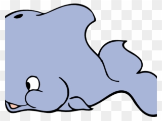 Blue Whale Clipart Easy Cartoon - Cartoon Whale Shower Curtain - Png Download