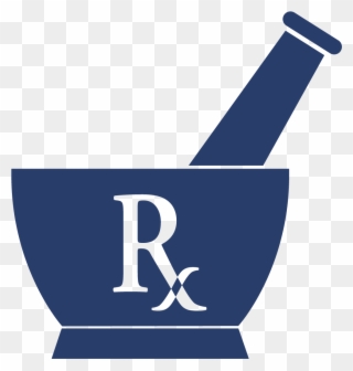 Castle Rock Pharmacy - Mortar And Pestle Silhouette Clipart
