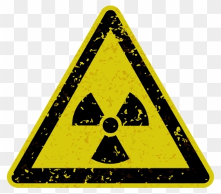 Ionizing Radiation Radioactive Decay Computer Icons - Radiation Sign Old Clipart
