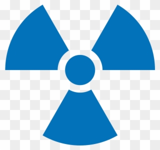 Symbol - Radiation - Transparent Radiation Symbol Blue Clipart