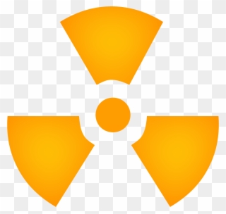 Yellow Radiation Sign Png Image - Transparent Background Radioactive Symbol Clipart