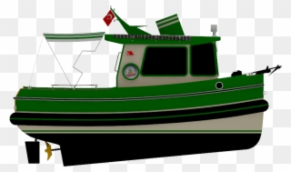 Tugboat Clipart Offshore Boat - Boat - Png Download