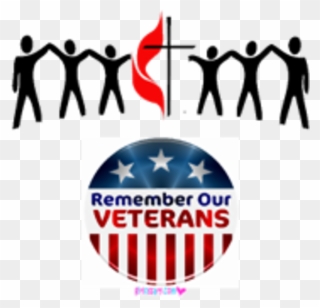 Laity Sunday And Veterans' Day - Remember Our Veterans Sign Clipart