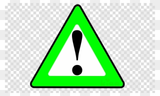 Warning Sign Green Clipart Warning Sign Computer Icons - Harry Potter's Scar - Png Download