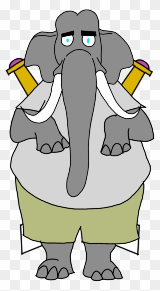 Steve The Asain Elephant Warrior Of Justice - Wiki Clipart