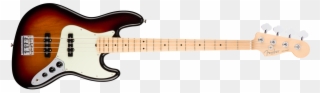 Fender American Professional Jazz Bass Guitar - Fender Jazz Bass Candy Apple Red Clipart
