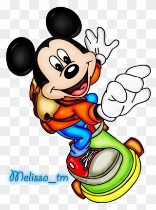 Finger Clipart Mouse - Mickey Mouse - Png Download