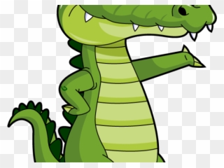 Image Freeuse Alligator Clipart Swamp Louisiana - Crocodiles Cartoon - Png Download