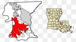East Baton Rouge Parish Louisiana Incorporated And - Baton Rouge Louisiana Clipart Png Transparent Png