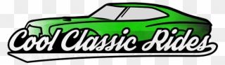 Cool Classic Rides - Classic Bumper Sticker Decall 3 X8 Clipart