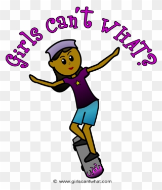 Skateboard Clipart Cant - Happy Birthday Female Fireman - Png Download