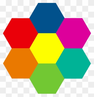 Hexagon Cliparts - Hexagonal Png Transparent Png