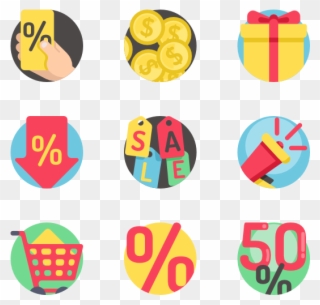 Black Friday - Free Flat Icons Clipart