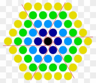Centered Hexagonal Number Wikipedia - Hexagon Centred Clipart