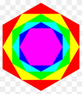 Triangle Hexagon Point Computer Icons - Hexagon Clipart