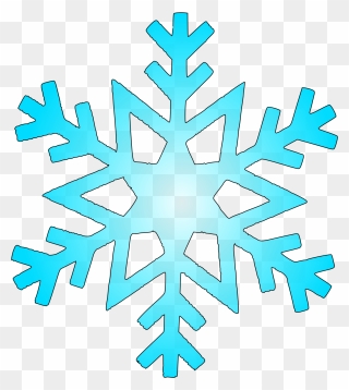 Snowflake Computer Icons - Clip Art Snowflake Blue - Png Download
