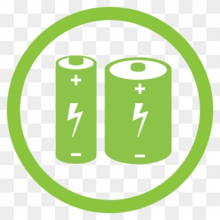 Household Batteries - Recycle Batteries Png Clipart