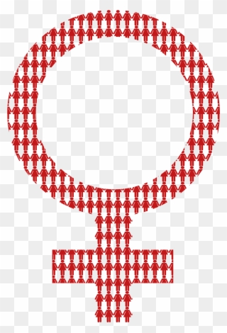 Gender Symbol Female Gender Equality - Sexualidade Desenhos Clipart