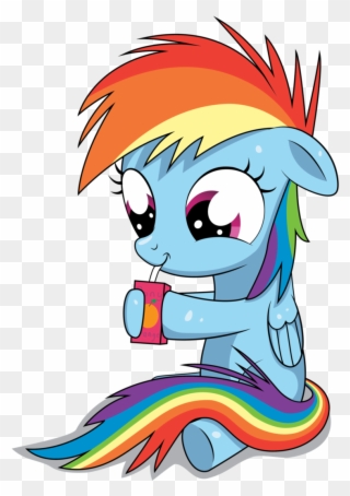Rainbow Dash Pinkie Pie Rarity Twilight Sparkle Pony - Cute Rainbow Dash Clipart