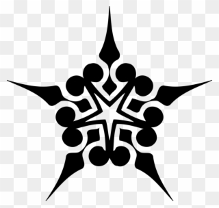 Drawing Symbol Pentagram Pentacle Magic - Logo Rockstar Png Clipart