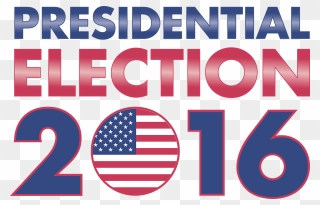 Presidential Election 2016 Logo Clipart