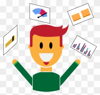 What Types Of Kpis And Metrics Are Tracked Using Digital - Dashboard Clipart