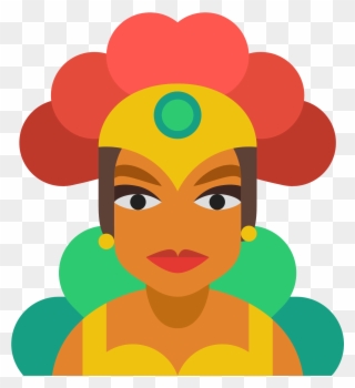 Hula Girl Icon Free Download Png And - Carnaval De Brasil Png Clipart